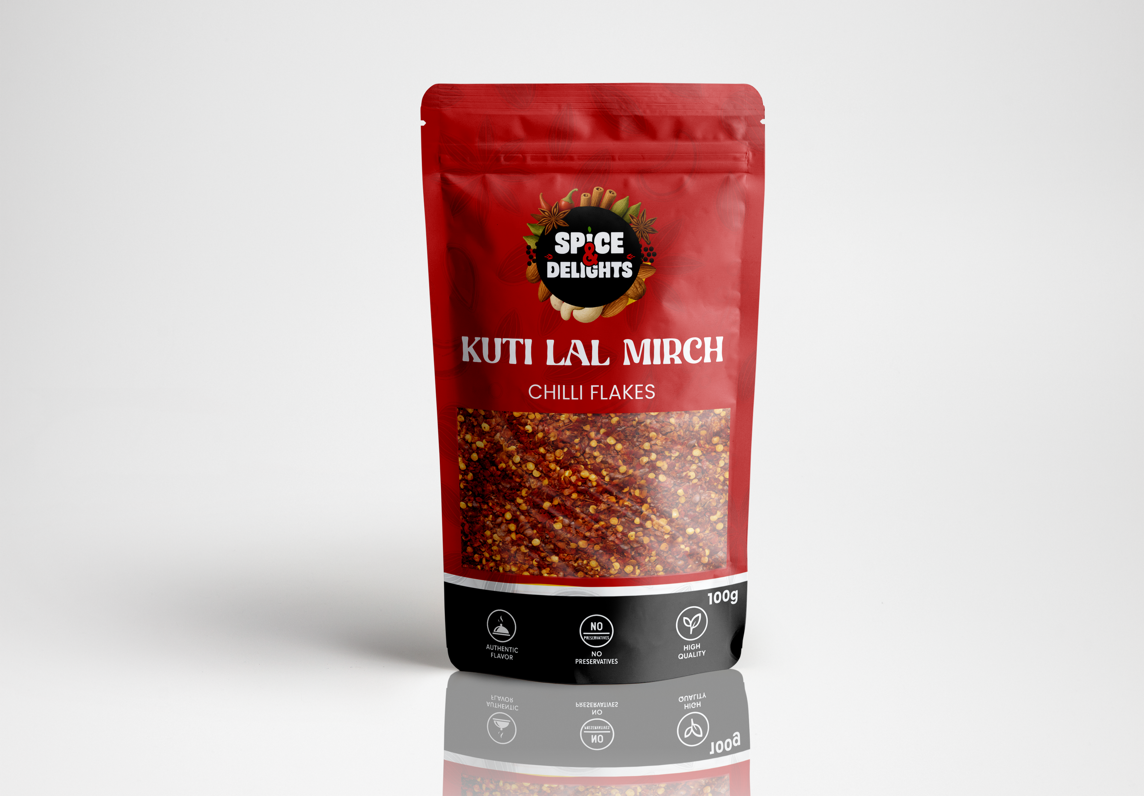 Kuti Lal Mirch (Chilli Flakes)